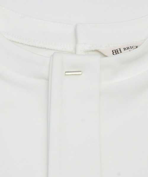 TOKYO SHIRTS(トウキョウシャツ)の「ボウタイバー付き 長袖ブラウス(シャツ/ブラウス・レディース・アイボリー/ブラック/オフホワイト・L/M)」の5枚目の写真