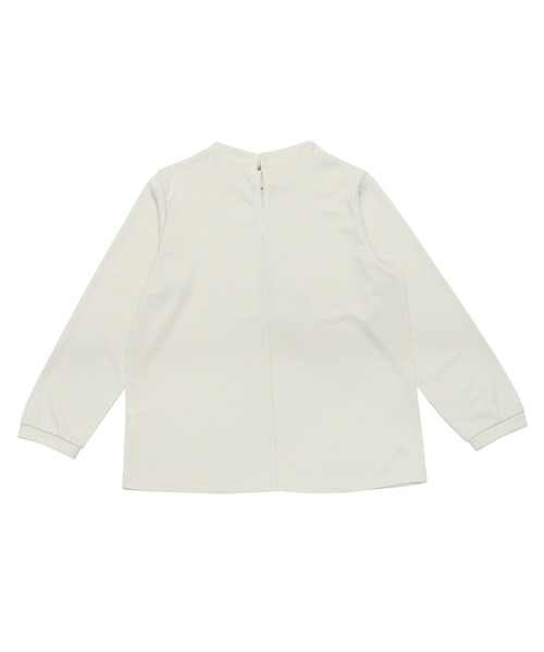 TOKYO SHIRTS(トウキョウシャツ)の「ボウタイバー付き 長袖ブラウス(シャツ/ブラウス・レディース・アイボリー/ブラック/オフホワイト・L/M)」の12枚目の写真