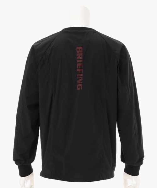 BRIEFING　POKETABLE WIND CREWNECK BRIEFINGPOKETABLE WIND CREWNECK