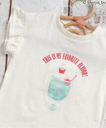 Miffy（ ミッフィー）の「miffyコラボクリームソーダモチーフTシャツ（Tシャツ/カットソー・キッズ）」