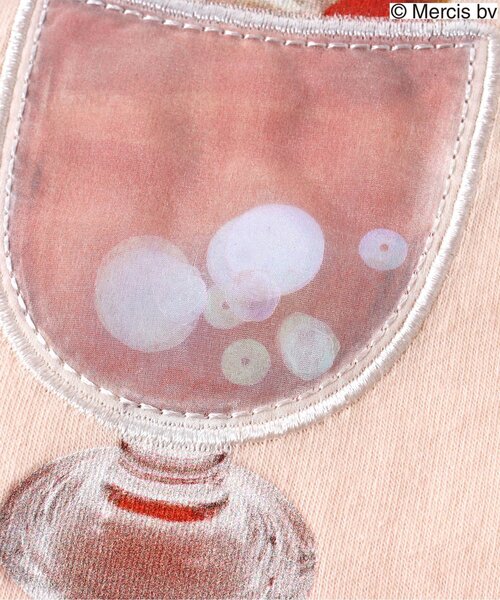 Miffy（ ミッフィー）の「miffyコラボクリームソーダモチーフTシャツ（Tシャツ/カットソー・キッズ・ミント/オフホワイト/ベビーピンク・80/90/95/100/110/120/130/140）」の15枚目の写真