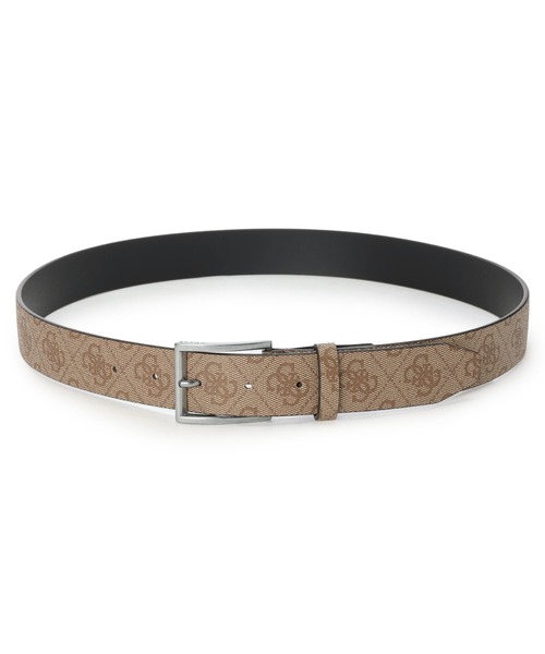 Guess（ゲス）の「CLASSIC Adjustmentustable & Rev Belt ベルト（ベルト・メンズ・ブラック/ライトベージュ・SMALL/MEDIUM）」の3枚目の写真