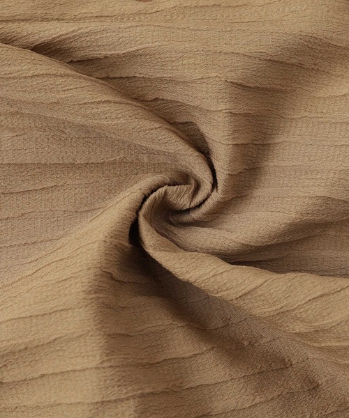 mimi toujours（ミミトゥジュール）の「ワッシャー ストライプ シアー シャツ mimi toujours×itsPeachi（シャツ/ブラウス・レディース・アイボリー・M）」の2枚目の写真