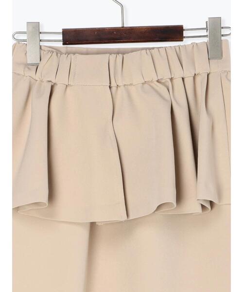 Te chichi（テチチ）の「ペプラムベルト付タイトスカート（スカート・レディース・ベージュ/ブラック・F）」の22枚目の写真