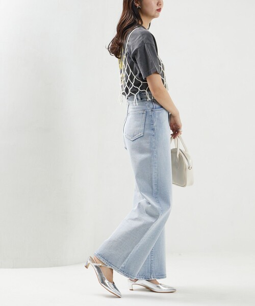 FREAK'S STORE(フリークスストア)の「限定展開 パール ビスチェ(ベスト・レディース・ホワイト/ブラック・フリ-)」の10枚目の写真