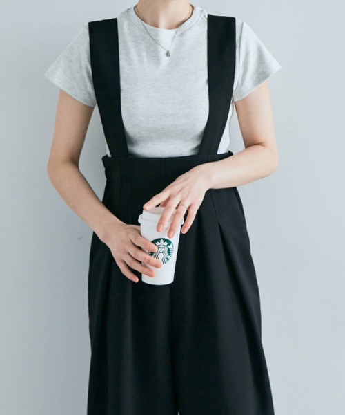kirakiraShop(キラキラショップ)の「レディー シルエット コットン Tシャツ(Tシャツ/カットソー・レディース・ホワイト/ブラック/パープル/ブルー/オートミール・M/L/XL)」の6枚目の写真