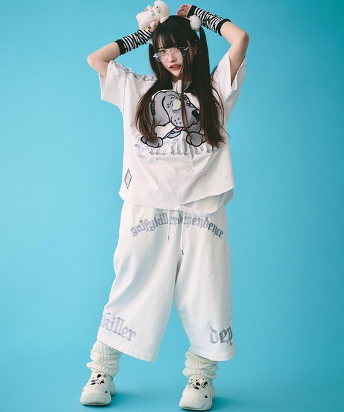 セール】【GALFY/ガルフィー】病みに染まりしショートパンツ
