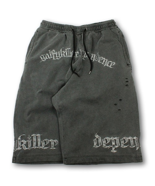 ガルフィー 病みに染まりしショートパンツ スミクロ L GALFY/ガルフィー 病みに染まりしショートパンツ(MENS