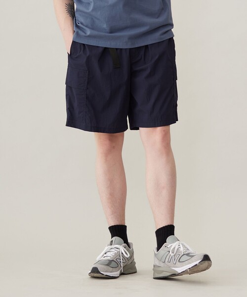 UNFILO(アンフィーロ)の「Light Move ショートパンツ(その他パンツ・メンズ・グレー系/パイングリーン系/オールドローズ系/ネイビー系1・MEDIUM/LARGE/X-LARGE/SMALL)」の4枚目の写真