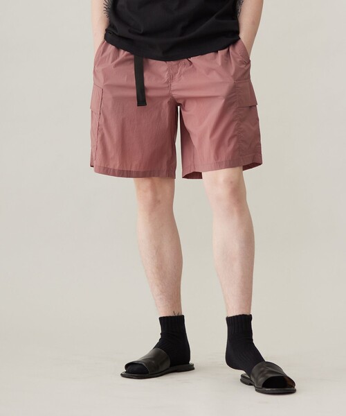 UNFILO(アンフィーロ)の「Light Move ショートパンツ(その他パンツ・メンズ・グレー系/パイングリーン系/オールドローズ系/ネイビー系1・MEDIUM/LARGE/X-LARGE/SMALL)」の1枚目の写真