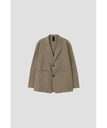 24AW 美品 マーガレットハウエル マットコットン シルクポプリン ジャケット MARGARET HOWELL（マーガレットハウエル）の「MATT COTTON SILK