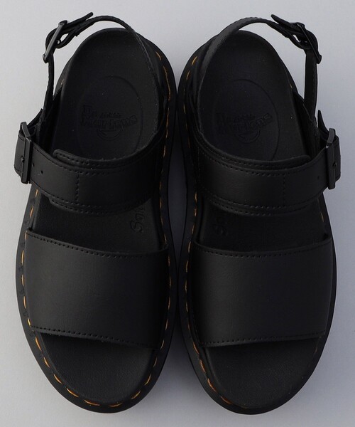 Dr. Martens(ドクターマーチン)の「Dr.Martens/ドクターマーチン Voss Quad/プラットフォームレザーサンダル 限定展開(サンダル・レディース・ブラック・5/3/4/6)」の12枚目の写真