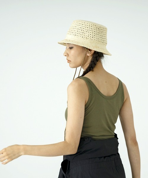 SUBLIME/サブライム】RESORT BUCKET HAT リゾート 天然素材
