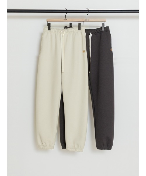 YENN（イエン）の「YENN ダブルジャージージョグパンツ（スウェット