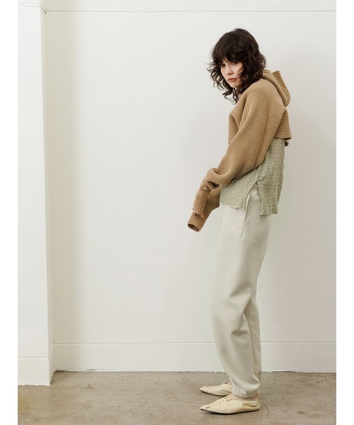 YENN（イエン）の「YENN ダブルジャージージョグパンツ（スウェット