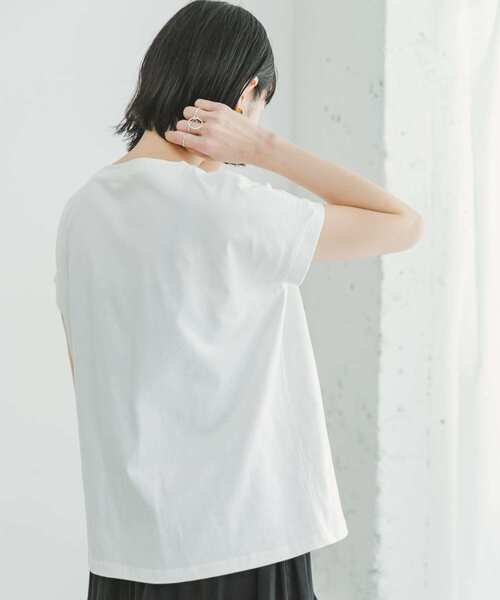 ITEMS URBANRESEARCH(アイテムズ アーバンリサーチ)の「フレンチTシャツ×ティアードスカート(ワンピース・レディース・ブラック系その他/ホワイト系その他/ベージュ系その他・FREE)」の13枚目の写真