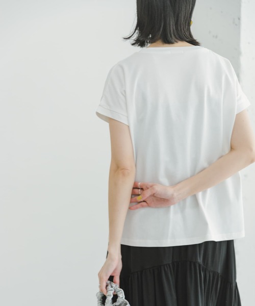 ITEMS URBANRESEARCH(アイテムズ アーバンリサーチ)の「フレンチTシャツ×ティアードスカート(ワンピース・レディース・ブラック系その他/ホワイト系その他/ベージュ系その他・FREE)」の14枚目の写真