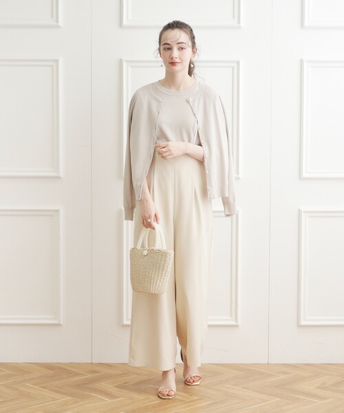 couture brooch(クチュールブローチ)の「◆【接触冷感/UV/アンチピリング】ポイント透かしカーディガン(カーディガン/ボレロ・レディース・ライトブルー/ブラック/ライトグレー/サンドベージュ・42/40/38/36)」の15枚目の写真