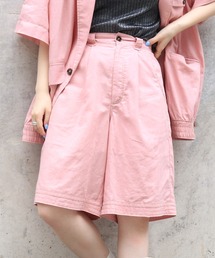 DOUBLE NAME | 綿麻ハーフパンツ(その他パンツ)