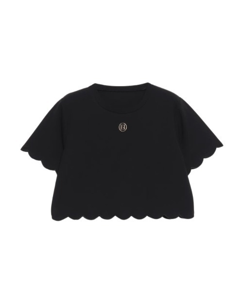 EIMY ISTOIRE(エイミーイストワール)の「eimyモチーフロゴスカラTシャツ(Tシャツ/カットソー・レディース・ブラック/ホワイト・FREE)」の18枚目の写真