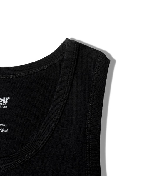 schott（ショット）の「SCHOTT-TANK TOP PACK（タンクトップ・メンズ・ブラック/グレー/ホワイト・M/L/XL/XXL）」の7枚目の写真