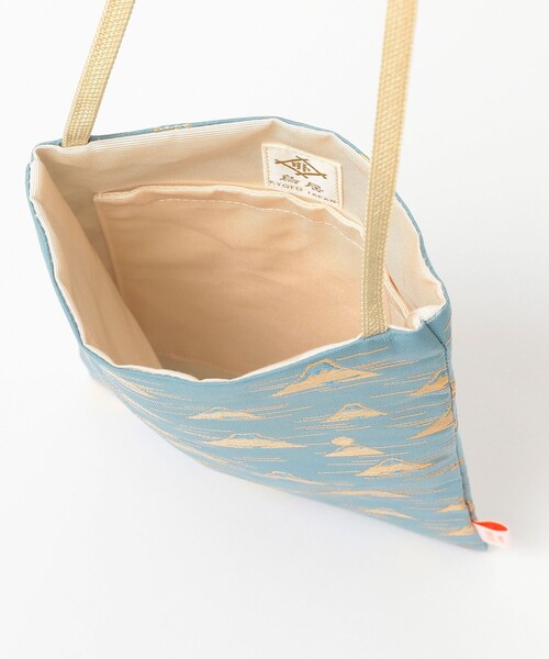 BEAMS JAPAN(ビームス ジャパン)の「鳥居株式会社 × BEAMS JAPAN / 別注 富士山柄 ポシェット(ショルダーバッグ・メンズ・オレンジ/ライトブルー/ホワイト・ONE SIZE)」の16枚目の写真