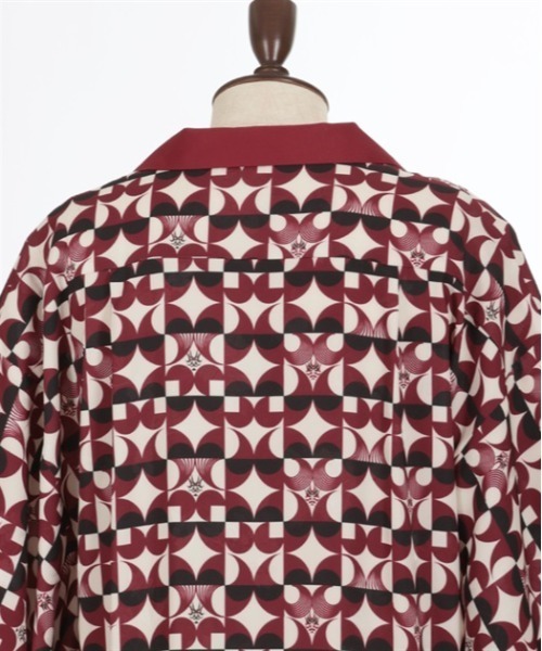 【セール】歌舞伎プリント着物スリーブシャツ（シャツ/ブラウス）｜AXES-X（アクシーズエックス）