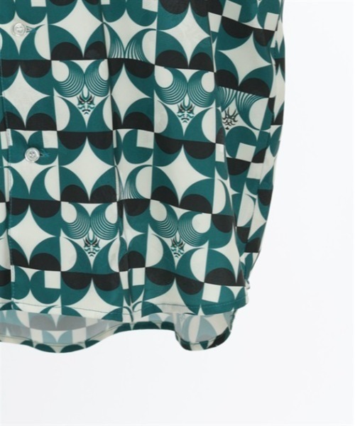 【セール】歌舞伎プリント着物スリーブシャツ（シャツ/ブラウス）｜AXES-X（アクシーズエックス）