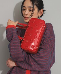 Ray BEAMS | Ray BEAMS / エナメル フラワー バッグ(トートバッグ)