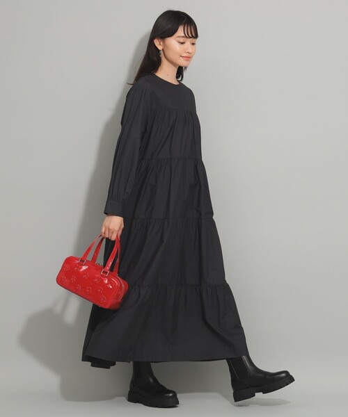 Ray BEAMS（レイビームス）の「Ray BEAMS / エナメル フラワー バッグ（トートバッグ・レディース・レッド/ブラック・ONE SIZE）」の8枚目の写真