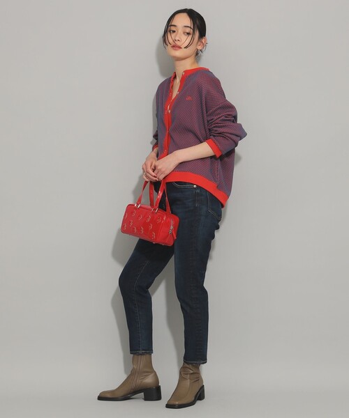 Ray BEAMS（レイビームス）の「Ray BEAMS / エナメル フラワー バッグ（トートバッグ・レディース・レッド/ブラック・ONE SIZE）」の10枚目の写真