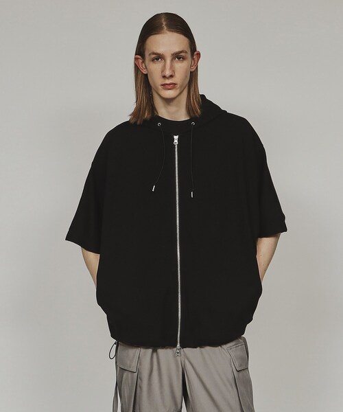 tk.TAKEO KIKUCHI（ティーケータケオキクチ）の「◆ムササビドルマンジップパーカー（パーカー・メンズ・ブラック/ホワイト系5/ブラック系4/ライトグレー・88）」の20枚目の写真