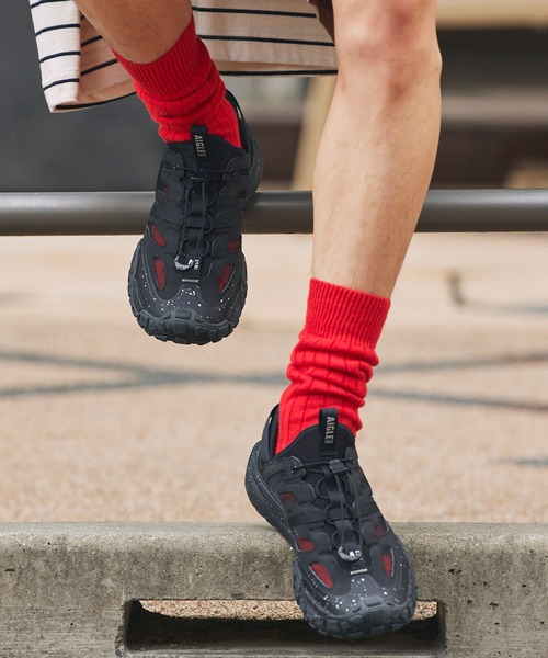 AIGLE（エーグル）の「軽量 速乾 2層構造 テレキックス アクア シューズ（スニーカー・レディース・ブラック・43/42/40/41/38/39/37/44/36）」の8枚目の写真