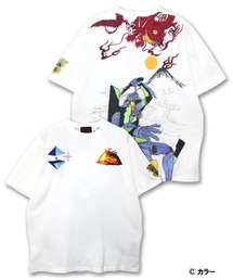 EVANGELION×錦 / ヱヴァンゲリヲン×ニシキ　初号機VS赤龍Tシャツ(M2)