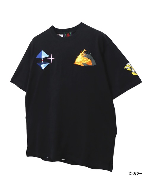 PANDIESTA（パンディエスタ）の「EVANGELION×錦 / ヱヴァンゲリヲン×ニシキ　初号機VS赤龍Tシャツ(M2)（Tシャツ/カットソー・メンズ・ホワイト/ブラック・M/L/XL/XXL）」の3枚目の写真
