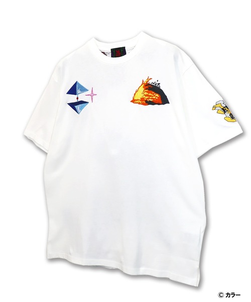 PANDIESTA（パンディエスタ）の「EVANGELION×錦 / ヱヴァンゲリヲン×ニシキ　初号機VS赤龍Tシャツ(M2)（Tシャツ/カットソー・メンズ・ホワイト/ブラック・M/L/XL/XXL）」の11枚目の写真