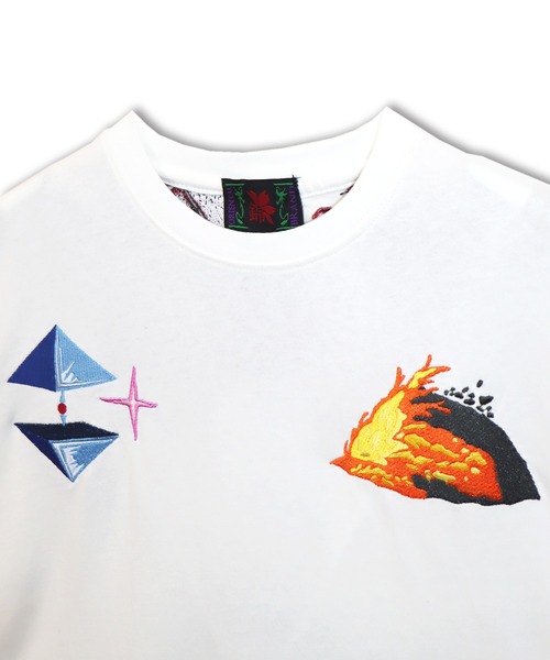 PANDIESTA（パンディエスタ）の「EVANGELION×錦 / ヱヴァンゲリヲン×ニシキ　初号機VS赤龍Tシャツ(M2)（Tシャツ/カットソー・メンズ・ホワイト/ブラック・M/L/XL/XXL）」の10枚目の写真
