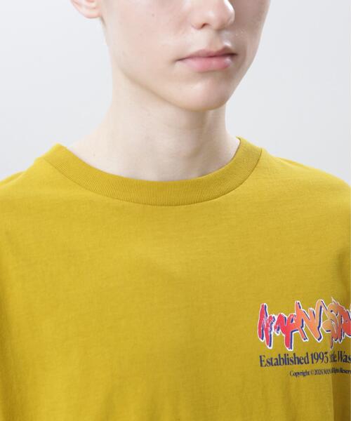 MANASTASH(マナスタッシュ)の「MANASTASH/マナスタッシュ/CiTee PAINT LOGO/シティーペイントロゴ(Tシャツ/カットソー・メンズ・ブラック/ホワイト/イエロー・XL/L/M/S)」の11枚目の写真