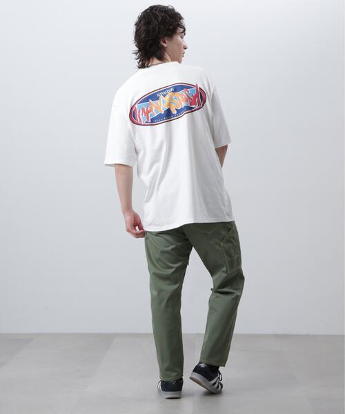 MANASTASH(マナスタッシュ)の「MANASTASH/マナスタッシュ/CiTee PAINT LOGO/シティーペイントロゴ(Tシャツ/カットソー・メンズ・ブラック/ホワイト/イエロー・XL/L/M/S)」の18枚目の写真
