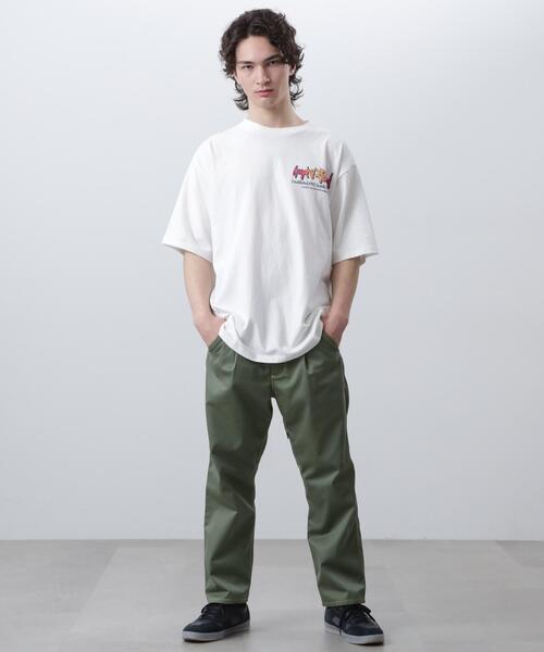 MANASTASH(マナスタッシュ)の「MANASTASH/マナスタッシュ/CiTee PAINT LOGO/シティーペイントロゴ(Tシャツ/カットソー・メンズ・ブラック/ホワイト/イエロー・XL/L/M/S)」の19枚目の写真