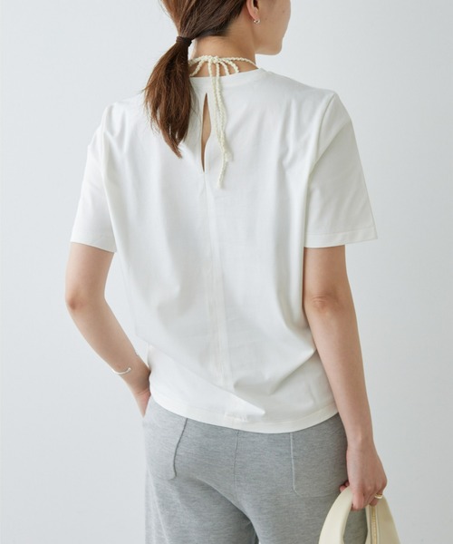 tシャツ 「HERITANOVUM」オーガニックコットンTシャツ レディース HERITANOVUM】オーガニックコットンTシャツ（Tシャツ/カットソー