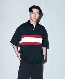 【FACTOTUM】Aqua Jersey Polo Neck
