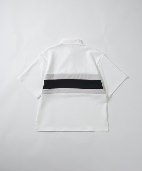 FACTOTUM(ファクトタム)の「【FACTOTUM】Aqua Jersey Polo Neck(ポロシャツ・メンズ・ネイビー/ブラック/ホワイト・46/48)」の7枚目の写真