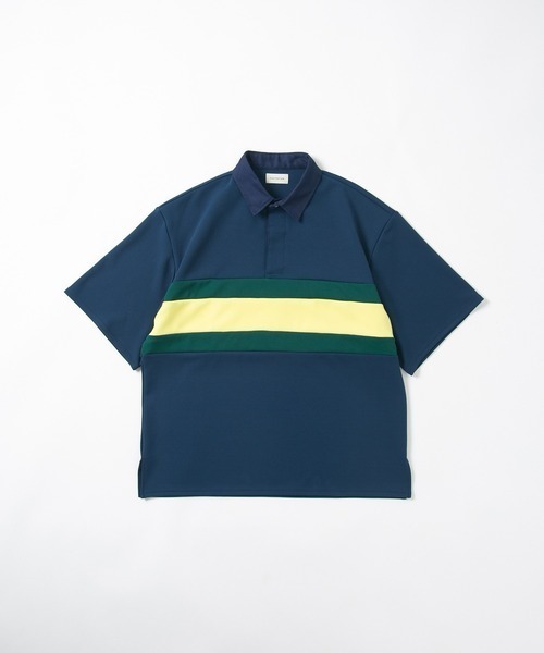 FACTOTUM(ファクトタム)の「【FACTOTUM】Aqua Jersey Polo Neck(ポロシャツ・メンズ・ネイビー/ブラック/ホワイト・46/48)」の8枚目の写真