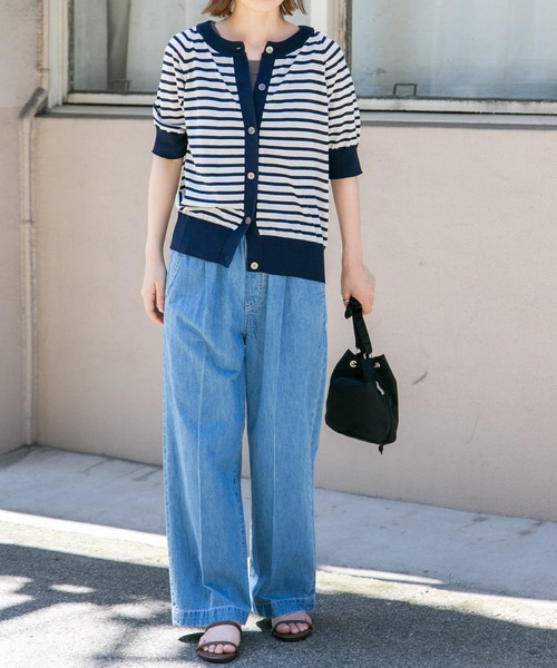 FORK&SPOON ラグラン5分袖カーディガン（Tシャツ/カットソー）｜FORK&SPOON（フォークアンドスプーン）