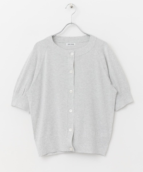 FORK&SPOON ラグラン5分袖カーディガン（Tシャツ/カットソー）｜FORK&SPOON（フォークアンドスプーン）