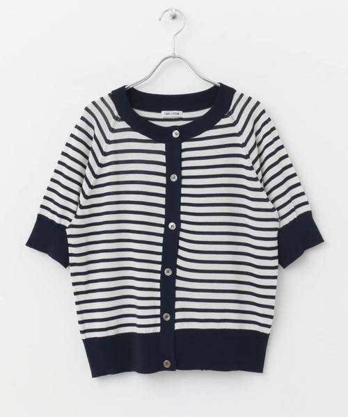 FORK&SPOON ラグラン5分袖カーディガン（Tシャツ/カットソー）｜FORK&SPOON（フォークアンドスプーン）