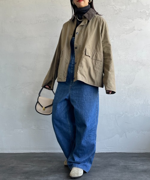 Barbour（バブアー）の「[Barbour/バブアー] 別注 BORROWDALE ボロウデイルジャケット（その他アウター・レディース・ベージュ/ブラック/オリーブ・34/36/38/40/46）」の7枚目の写真