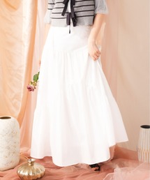 fupel | waist cat switching tiered skirt / ウエストカット切り替えティアードスカート(スカート)