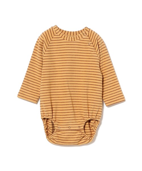 こども ビームス（コドモビームス）の「ベビー ボーダー バルーン ロンパース 24AW（70～80cm）（ロンパース・キッズ・サックスブルー/ブラウン系その他3/ピンク・70/80）」の7枚目の写真